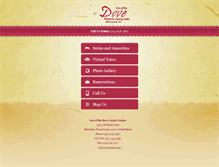Tablet Screenshot of dovesuites.com